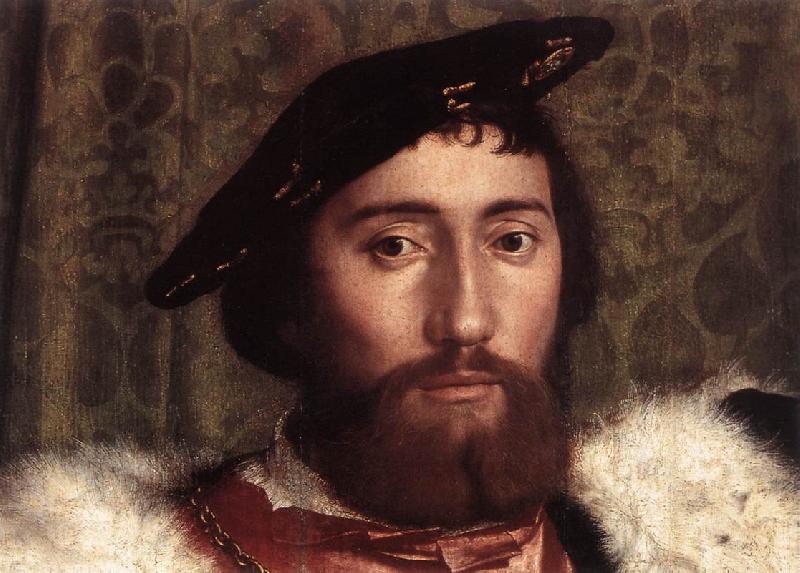 HOLBEIN, Hans the Younger The Ambassadors (detail) g Germany oil painting art